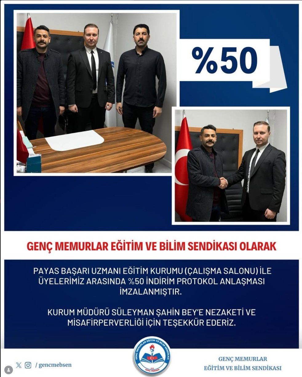 Başarı Uzman Eğitim Kurumu ile İndirim Protokolü Anlaşması İmzaladık